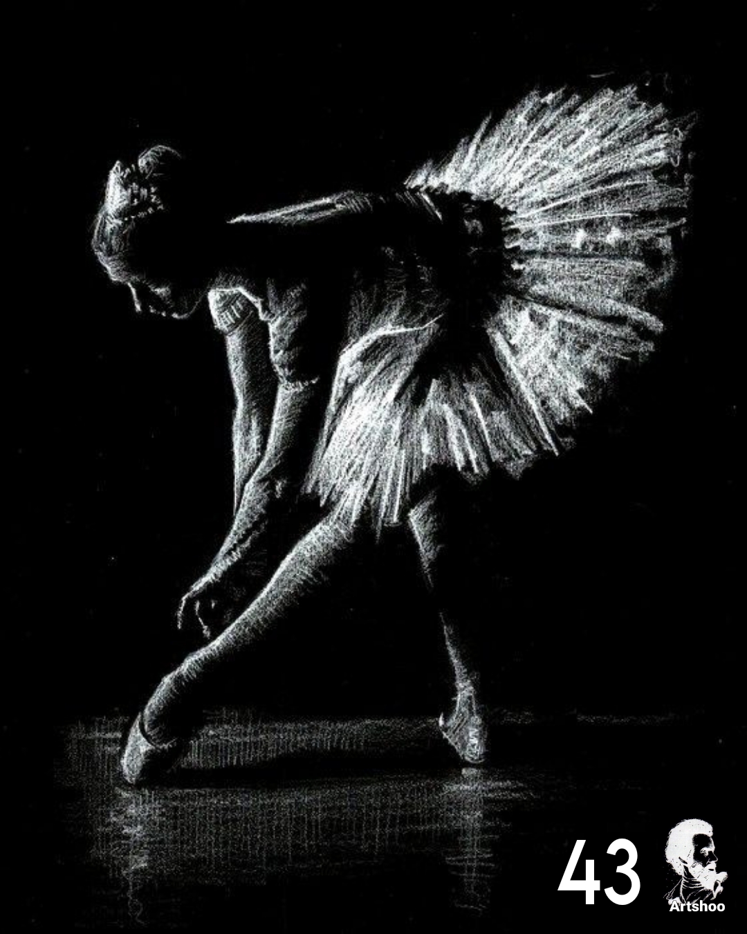 آموزش نقاشی طراحی سیاه قلم شهرری